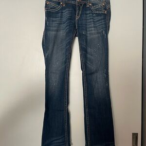 Rock Revival Dark Blue Boot Cut Jeans